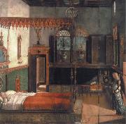 Vittore Carpaccio reve de sainte ursule oil painting artist
